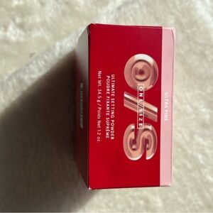 One/Size Ultra Pink Ultimate Setting Powder Box BNIB NEVER USED